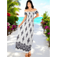 thumbnail image 2 of Vestido Maxi Casual Mujer Largo Cómodo Estilo Boho, 2 of 5