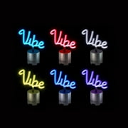 Atomi neonboom LED Color-Changing Vibe Neon with Bluetooth Speaker, Multiple Color Options and Lighting Modes, 5W Hi-Fi Bluetooth Speaker