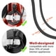 thumbnail image 3 of Kearding Envoltura organizadora de cables de 2 piezas, soporte de almacenamiento de cables autoadhesivo, electrodomésticos de cocina fijos, envoltorio Organizadores de utensilios de cocina Gris Kearding HA060802-02, 3 of 6