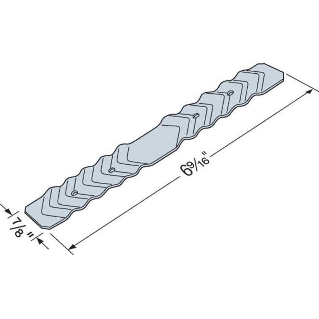 Simpson Strong-Tie Brick Tie 7/8"W X 6-1/16" L 22 Ga Galvanized