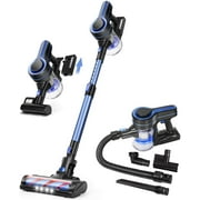 Aposen 24 Kpa 4-in-1 Cordless Vacuum Lightweight Stick Vacuum Cleaner for Carpet Hard Floors, Blue