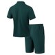 thumbnail image 5 of Eres Más Que una Camisa de Puntuación de Prueba de Color Sólido Casual con Cuello, Bolsillo con Botones de Manga Corta, 5 of 9