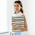 thumbnail image 6 of FORMRS 3 Ring Binder 1.5 inch with Pockets Set of 2 Clip Board 200 Sheets Capacity, Black Stripes, 6 of 8
