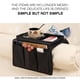 thumbnail image 4 of Inteprter Organizador de reposabrazos, bolsa de almacenamiento colgante para sofá Caddy, soporte de Control remoto para TV, organizador de sillones para Almacenamiento y organización del hogar No.2 Inteprter HA024825-02, 4 of 5