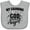 AC-Heather Grey, variant on Inktastic My Grandma Was So Amazing God Made Her an Angel Boys or Girls Baby Bib