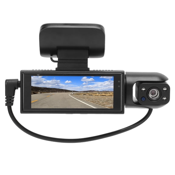 Cámara para salpicadero de coche ANGGREK grabadora de video de conducción HD 1080P 316 pulgadas para seguridad en la conducción