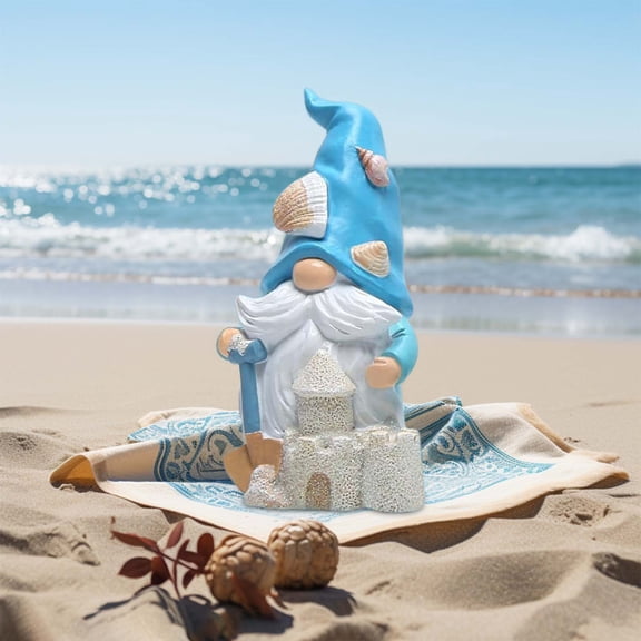 Whimsical Couple Figurine 4X2X2 Inch Resin Decor Summer Beach Themed Party Decoration Cute Indoor Outdoor Home Accent 1 Pack