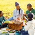 thumbnail image 6 of Dragonfly Canvas Beach Blanket Picnic Mat - Oversized Waterproof Outdoor Camping Mat - Travel, Hiking, and Sports - Portable Lightweight Foldable Mat for Family and Friends Gathering, 6 of 6