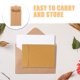 thumbnail image 3 of OFFIGAM 12Ud Caja De Papel Kraft Para Tarjetas Con DIY Resistente Y Portátil Color, 3 of 8
