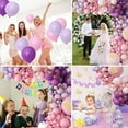 thumbnail image 3 of YANSION Pink Purple Balloon Garland Arch Kit, Pastel Butterfly Baby Shower Decorations for Girl Birthday Party Bridal Shower Engagement Party Decorations, 3 of 12