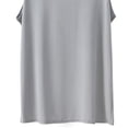 thumbnail image 5 of LEKWK Mens Mesh Tank Top Sleeveless Crewneck See Through Breathable Lightweight Athletic Workout Tees Gym Basketball Training Tops Shirts Gray XXL, 5 of 5