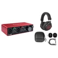 thumbnail image 1 of Focusrite SCARLETT 2I2 3rd Gen USB 192Khz Audio Interface and PRO-M50 SR Headphones, 1 of 13