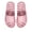 Pink, variant on 1 Pair Shower Slippers Home Cool Sandals Summer Indoor Bathroom Sandals for Men and Women Couple House Shoes Wear-Resistant Non Slip Beach Slippers