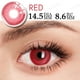 thumbnail image 1 of 1 par de lentes de contacto de colores Bio-essence Colorcon con grado de miopía, accesorios de anime, lentes rosas, lentes para cosplay, Halloween, 1 of 5