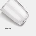 thumbnail image 4 of Bewildely Taza de té Taza de agua Suministros para el hogar Tamaño compacto Mango transparente Accesorios para el hogar Oficina Dulce regalo Contenedor Teteras 6A Bewildely HA081760-01, 4 of 6