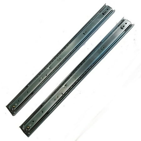 Side Mount Full Extension Soft Close Drawer Slide 100 Lb Capacity