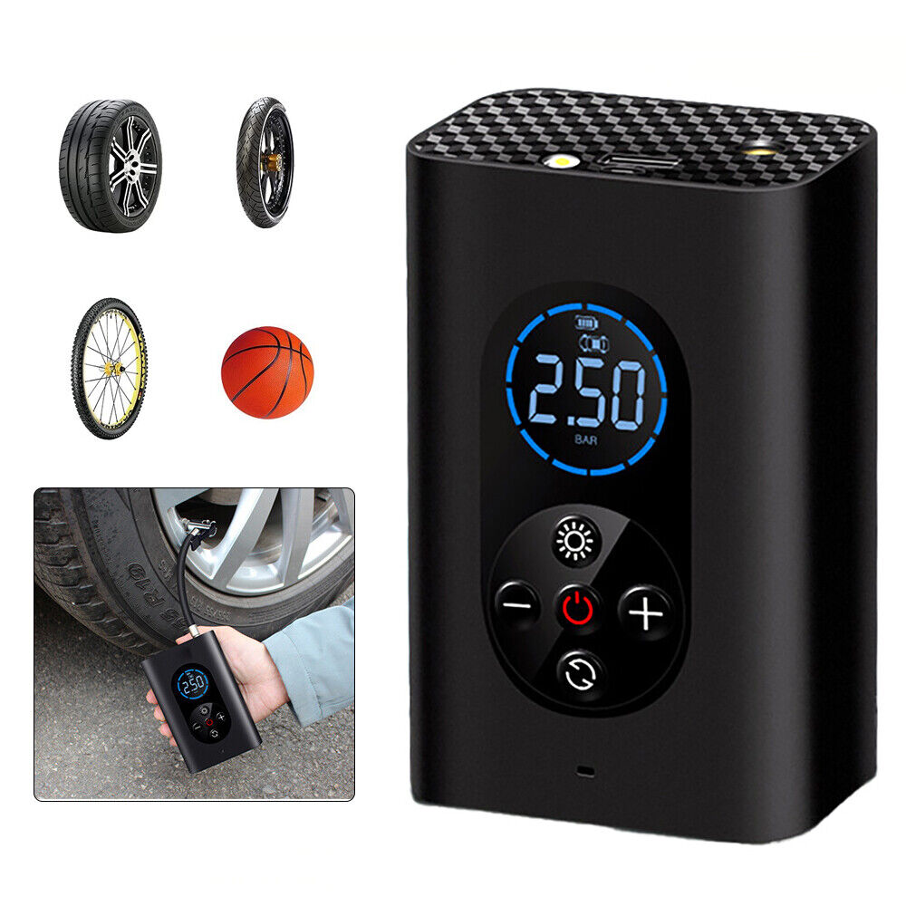 Doemoil 150PSI Car Air Pump Cordless Portable Vehicle Tire Inflator for