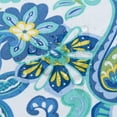 thumbnail image 6 of Newbridge Corfu Mediterranean Blue Paisley Set Of 8 Napkins Fabric Napkins, 6 of 9