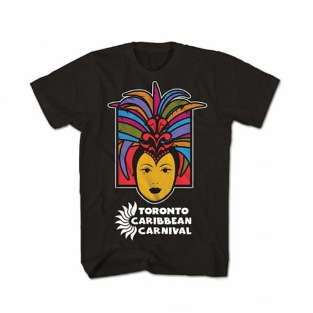 GDC-GameDevCo Ltd. TCC-95084M Toronto Carnaval des Caraïbes Jeune T-Shirt-Noir-Caraïbes Reine M