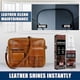 thumbnail image 3 of Jue-fish Leather 3-in-1 Cleaner Leather Care Cleaner Leather Sofa Refresher Car Leave-on, 3 of 5