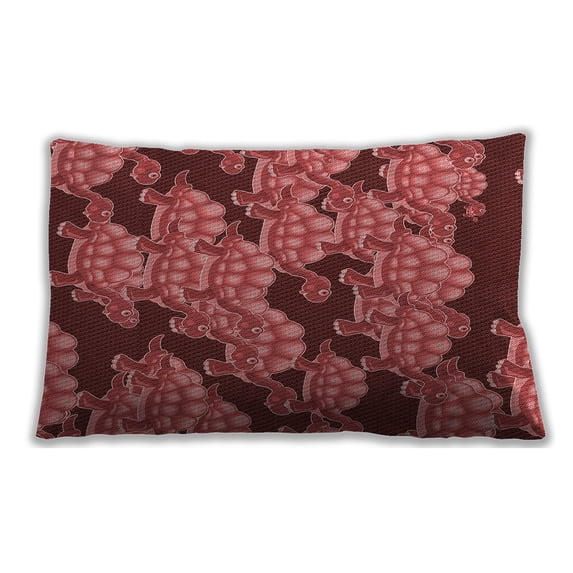 Ahgly Company Indoor Rectangular Contemporary Lumbar Throw Pillow, 13 inch by 19 inch