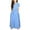 Blue, variant on RIJOPUTY Girl's Short Sleeve Stripe Print Loose Casual Holiday Long Maxi Dress with Pockets Toddler Girls Sundress Clothes 1-10 Years Kids Clothes