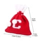 thumbnail image 5 of Bolsas de Dulces Navideñas con Monograma | Minibolsas de Regalo Bordadas de Punto | Rellenos Navideños Personalizados | Bolsas Reutilizables y Duraderas para Decorar La Navidad, 5 of 6