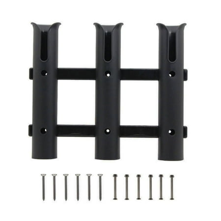 Bestsky Fishing Rod Holder Boat-Specific Fishing Rod Holders for Garage Outdoor Fishing Fishing Pole Holders for Garage Black