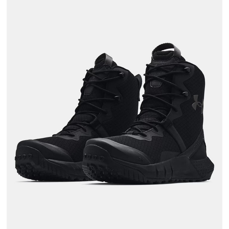  Under Armour Women's Micro G Valsetz Mid Military and Tactical  Boot, Black (001)/Black, 6 M US : Clothing, Shoes & Jewelry