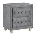thumbnail image 6 of Deanna Upholstered Tufted Bedroom Set Grey, 6 of 8