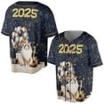 thumbnail image 3 of Happy New Year Ragdoll Welcome 2025 Balloon Firework Party All Over Print 3D Baseball Shirt Cat Lover Kitten Owner Gifts Idea Softball Sport - 01014, 3 of 6