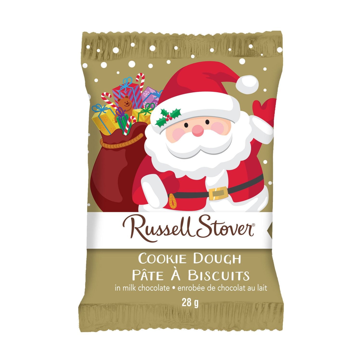 Russell Stover Santa Cookie Dough Milk