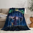 thumbnail image 2 of Wish Movie 2023 Anti Pilling Flannel Blanket Gifts for Fans Lover Girls Boys Women Present Hoodie Him Bed 50"x60", 2 of 6