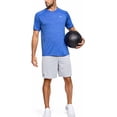 thumbnail image 4 of Under Armour Men's UA Tech 2.0 V-Neck T-Shirt, Versa Blue/Mod Gray - MD, 4 of 6
