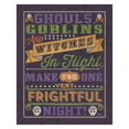 thumbnail image 1 of Halloween Talk II Color Purple -Paper Art-24"x30", 1 of 1