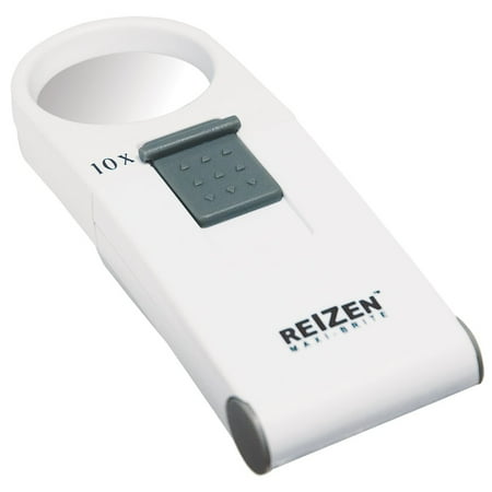 Reizen Maxi-Brite LED Handheld Magnifier - 10X