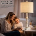 thumbnail image 3 of Set of 2 Touch Control Table Lamp with 2 USB Ports,Dimmable, 3 of 7