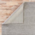 thumbnail image 3 of Jaipur Living Basis Handmade Solid Gray Silver Runner Rug 2'6"X8', 3 of 4