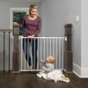 Regalo Extra Wide 2-in-1 Stairway & Hallway Baby Safety Gate with Mounting Kit, 24-40.5 in, Ages 6-24 Months