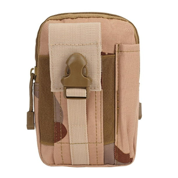 Paquete de Bolsas de Cintura Al Aire Libre Camping Senderismo Bolsa Color del camufje Zulema Estuche táctico de cintura militar