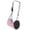 Pink, variant on jinwen Travel Foot Hammock Adjustable Height Portable Airplane Footrest for Pink