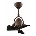 thumbnail image 2 of Matthews Fan Company - Diane - 13" Ceiling Fan in Polished Chrome finish with metal blades, oscillates 90 degrees, indoor and patio rated, DI-CR-MTL, 2 of 7