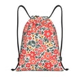 thumbnail image 1 of Saiise Petit Sac à Dos de Sport à Cordon Motif Fleurs Rouges Corail - Sac de Gym avec Poche Anti-Humidité pour Femmes&Hommes-Petit, 1 of 6
