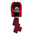 thumbnail image 6 of LuLiaMenton Christmas Pajamas, CREW Print, Matching Sleepwear, Plus Sizes, Men M, 6 of 6