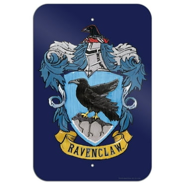 Harry Potter Ravenclaw Painted Crest Home Business Office Sign