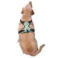 thumbnail image 2 of Vsdgher Horse And Flower Pattern Dog Harness,No Pull Pet Harness with Soft Padded Handle,Adjustable Reflective Vest with 2 Buckles,4 Slide Buckles,S-XL X-Large, 2 of 4