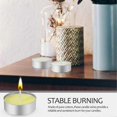 thumbnail image 5 of 150 vasos de aluminio para velas de té, latas de metal para velas de té con 150 mechas de vela, velas vacías para amantes de las velas, 5 of 5