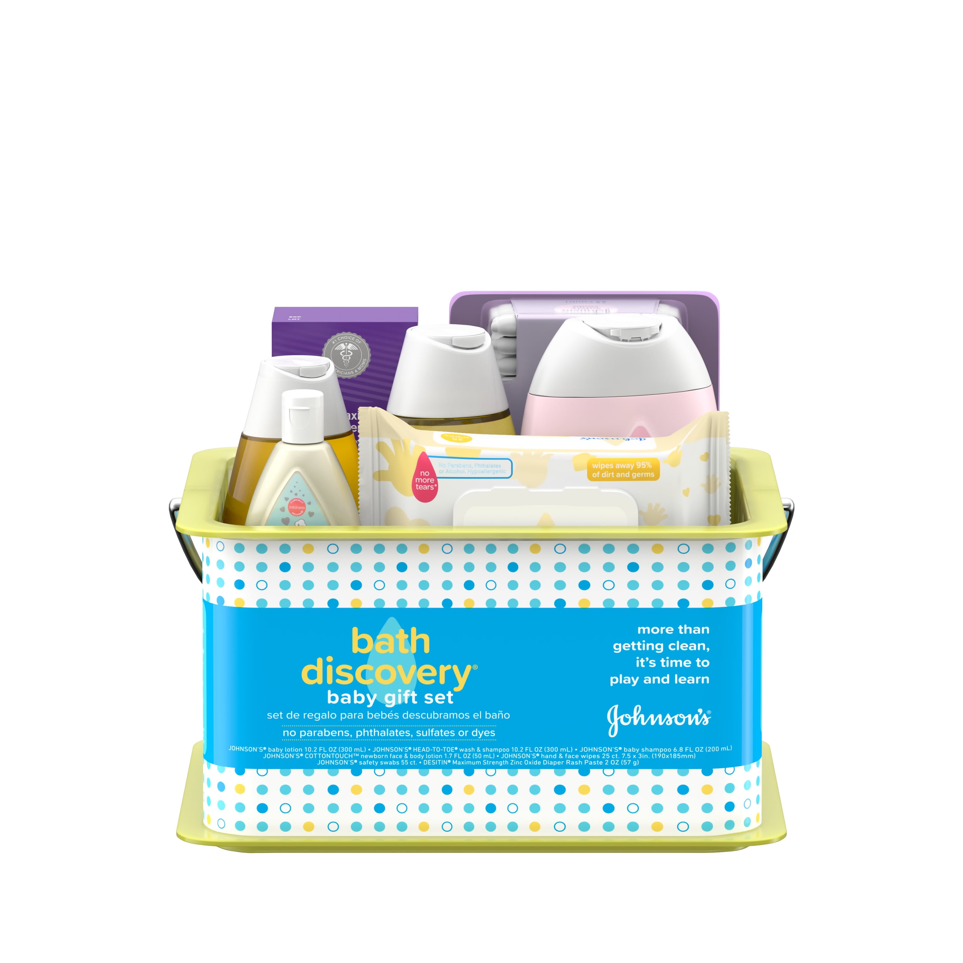 johnson's baby essentials box 5.00 in store