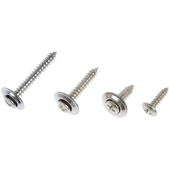 Scrw Trim Chr #8 Assrt