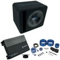 thumbnail image 1 of Rockville VS12K52 12" K5 1400w Subwoofer in Vented Sub Box+Memphis Amp+Wire Kit, 1 of 20